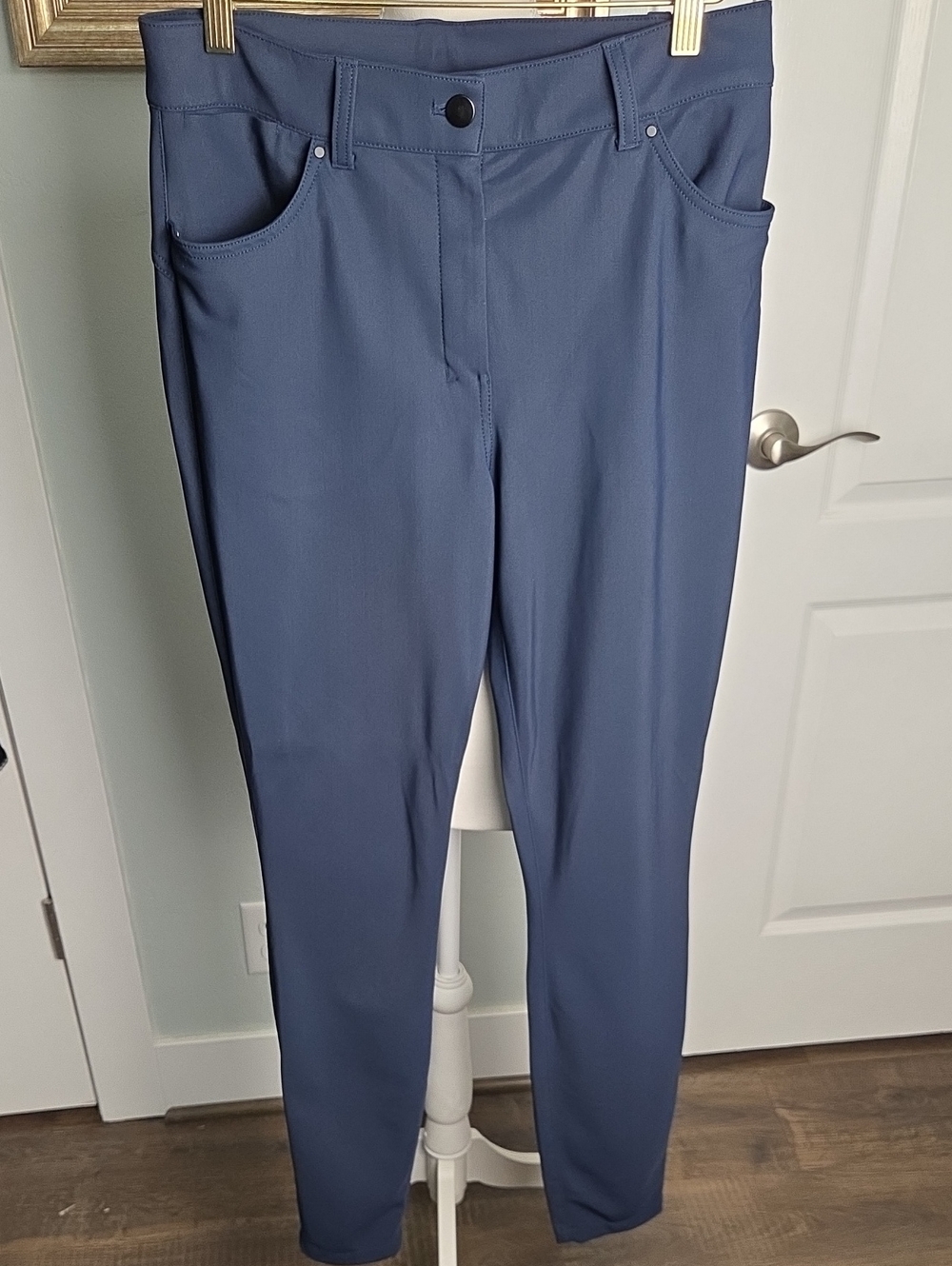 Lululemon ABC 5 Pocket Slimfit Pants Blue Stretch, Unisex